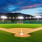 500w led baseball field lights