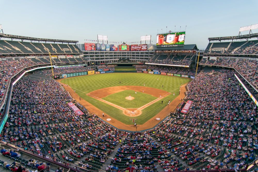 How bright are baseball stadium lights