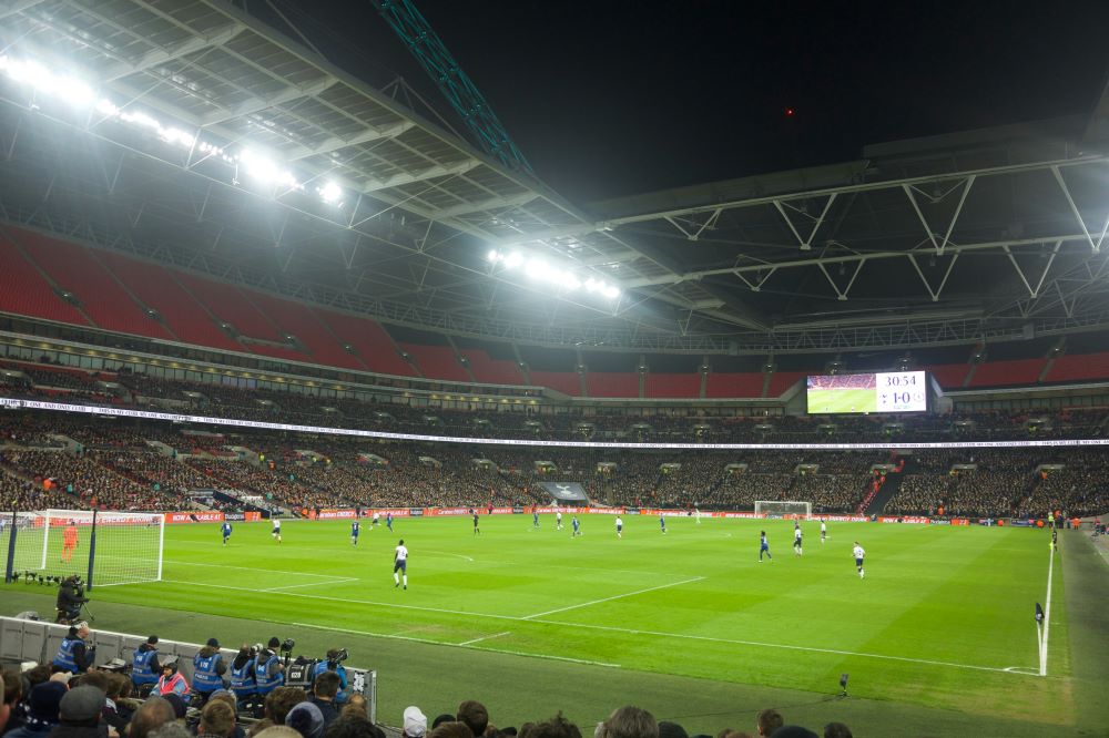 What types of LED fixtures are suitable for football stadium lighting